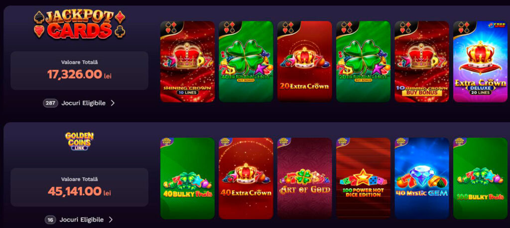 turnee de cazinou hotspins